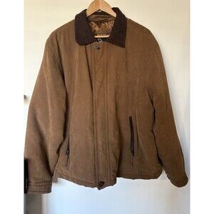 Vintage Y2K Mountain Club Brown Soft Jacket Size Large